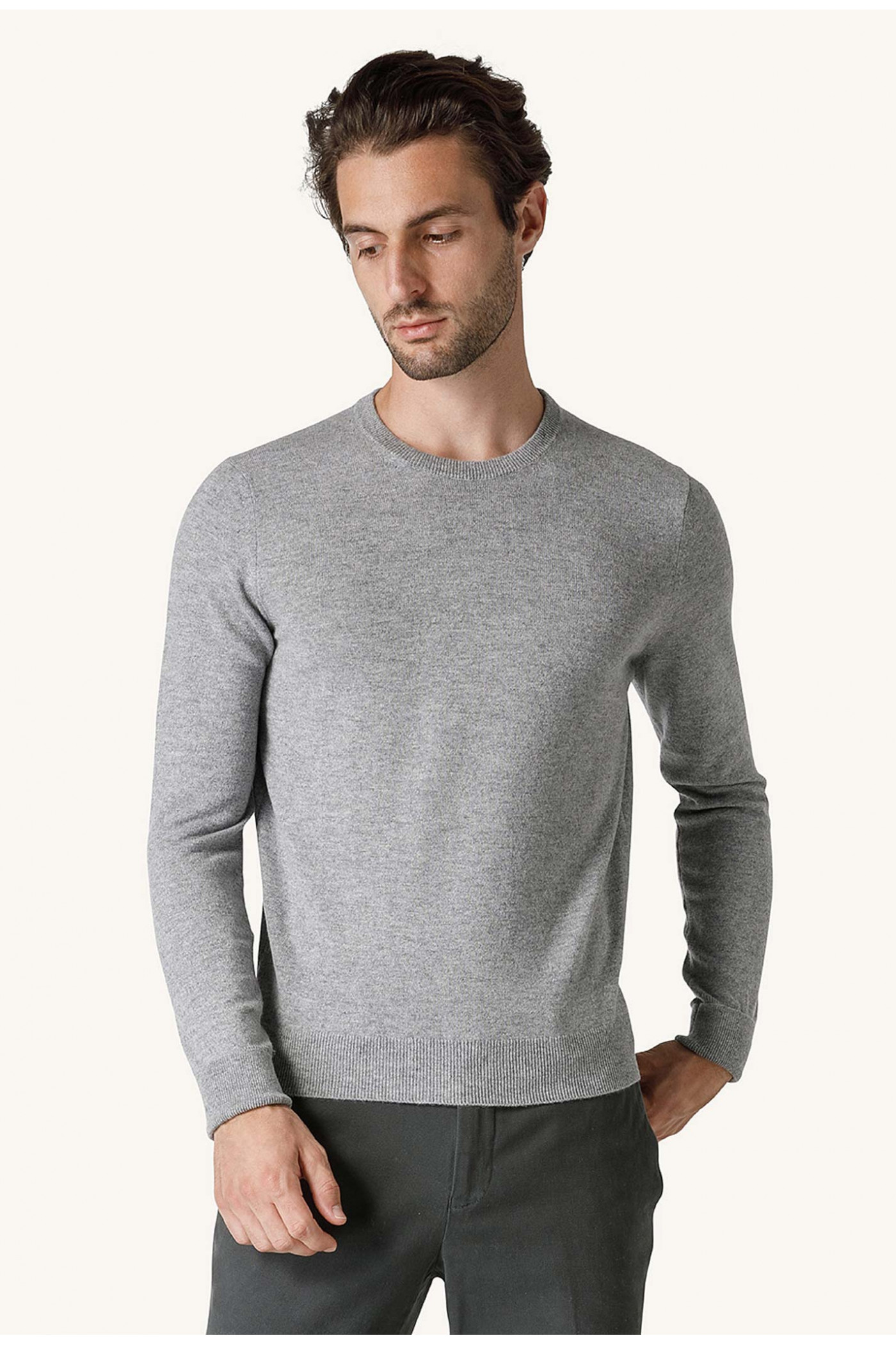 Maglia Girocollo in Cashmere