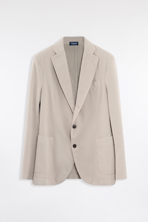 Cotton Single-breasted Jacket