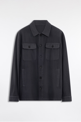 Cashmere Overshirt Jacket