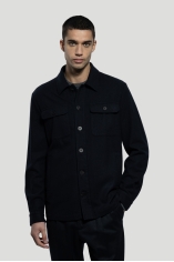 Giacca Overshirt in Cashmere