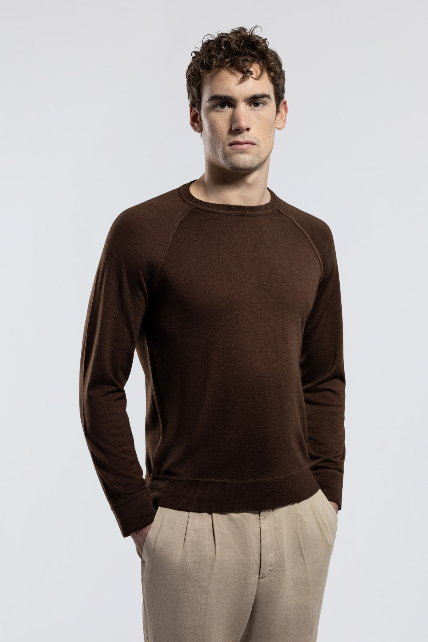 Merino Wool Extrafine crew neck