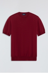 Silk-blend T-shirt