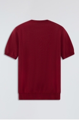 Silk-blend T-shirt