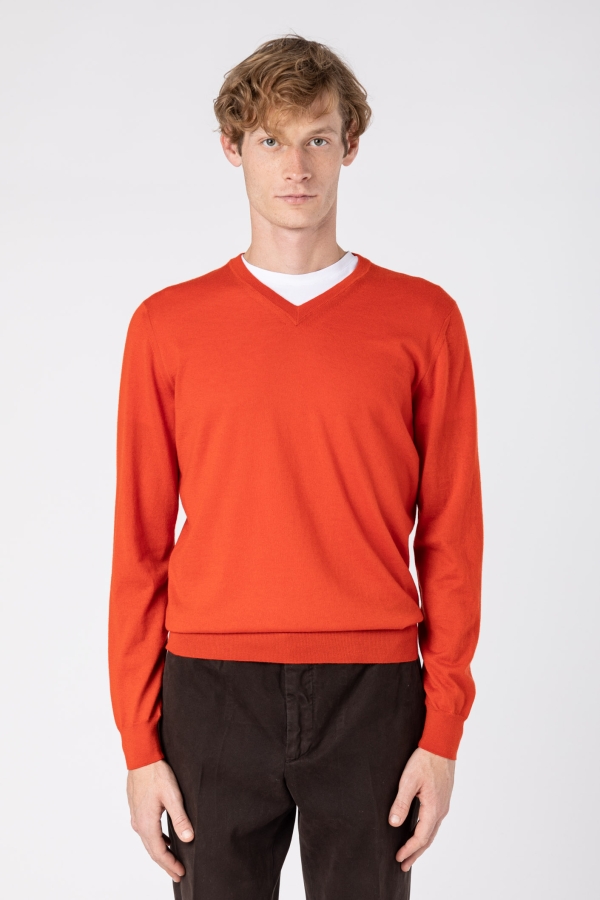 Maglia Scollo V in Cashmere