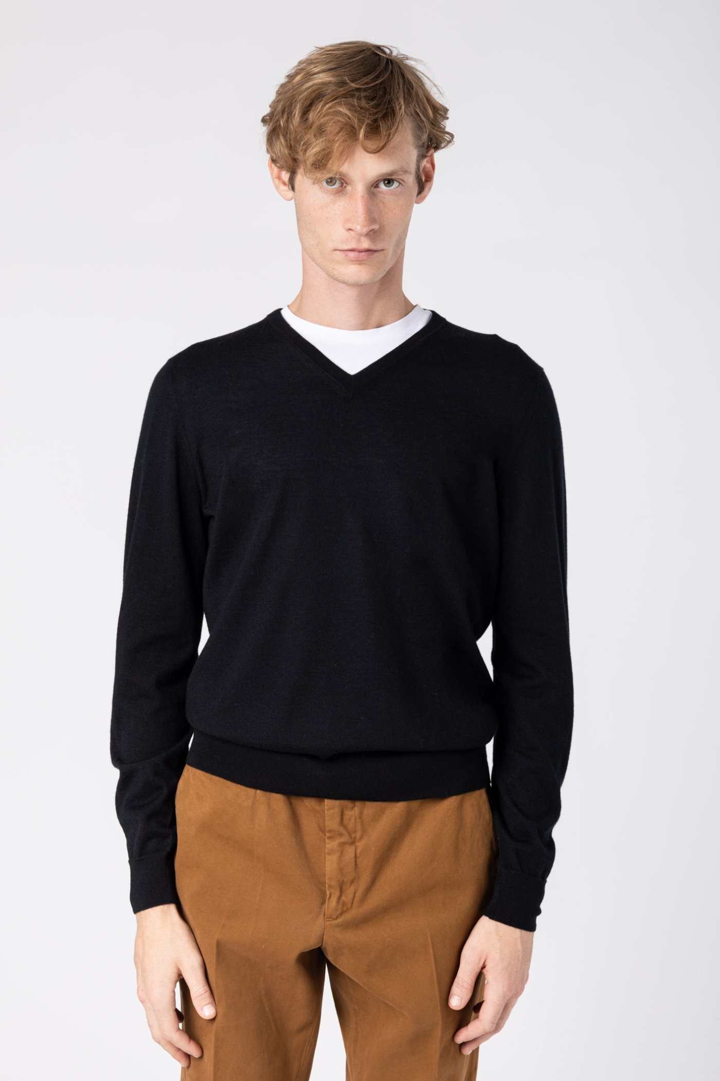 Maglia Scollo V in Cashmere