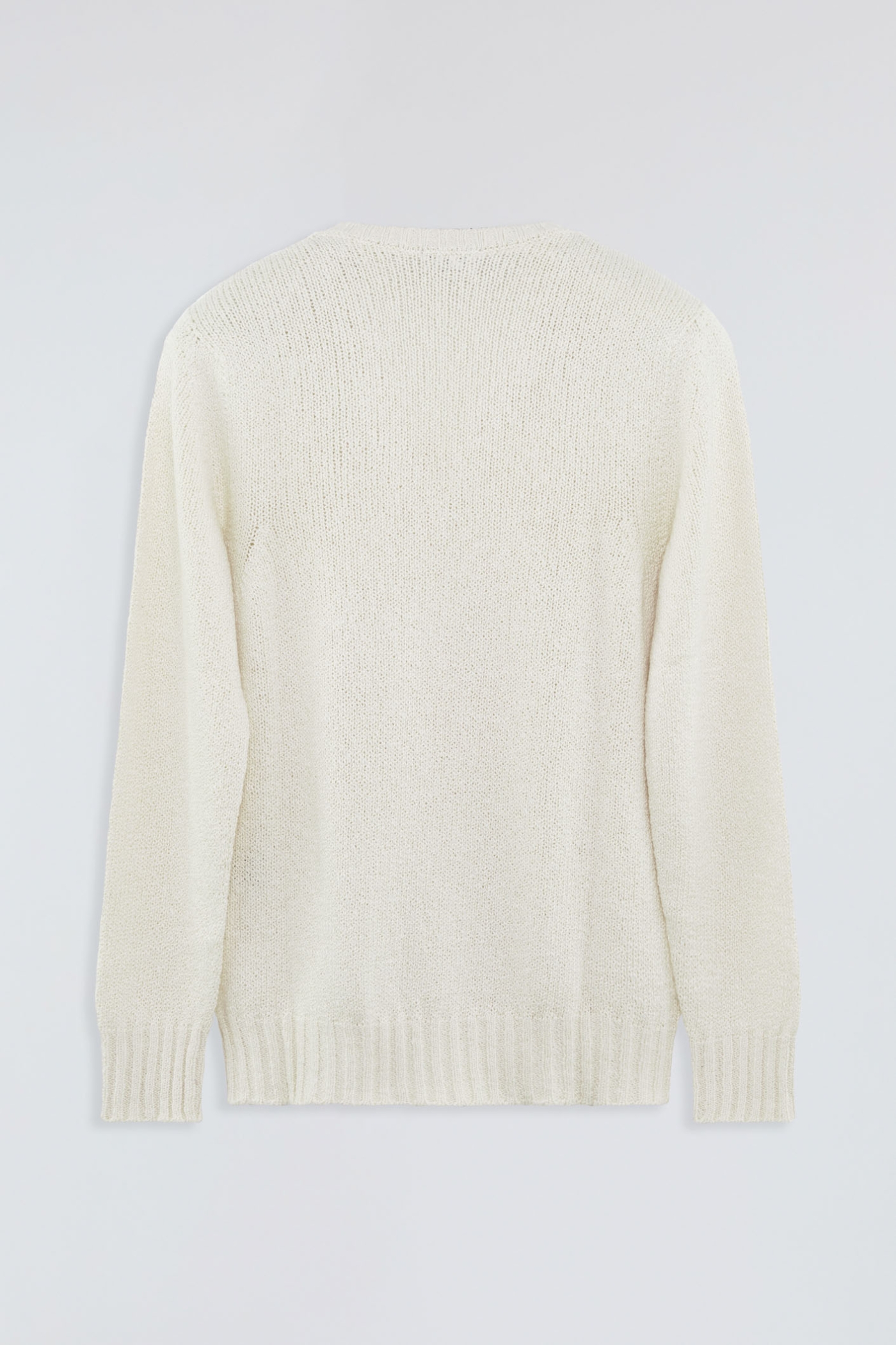 Cotton V-neck Sweater