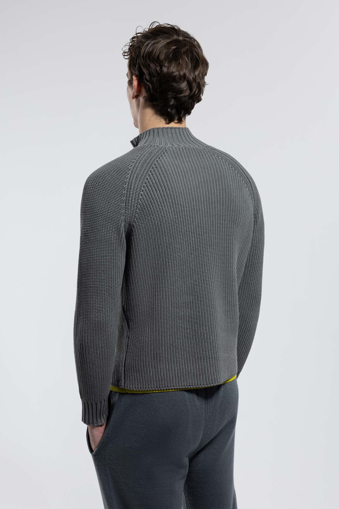 Mock Sweater with Zip