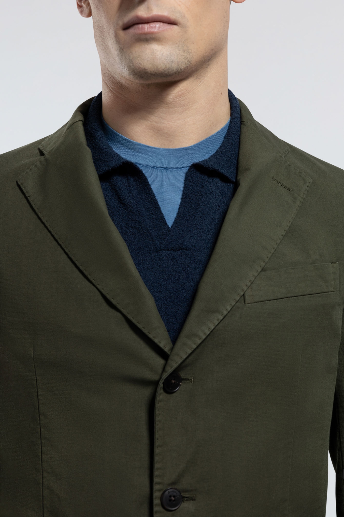 Cotton Single breasted Jacket