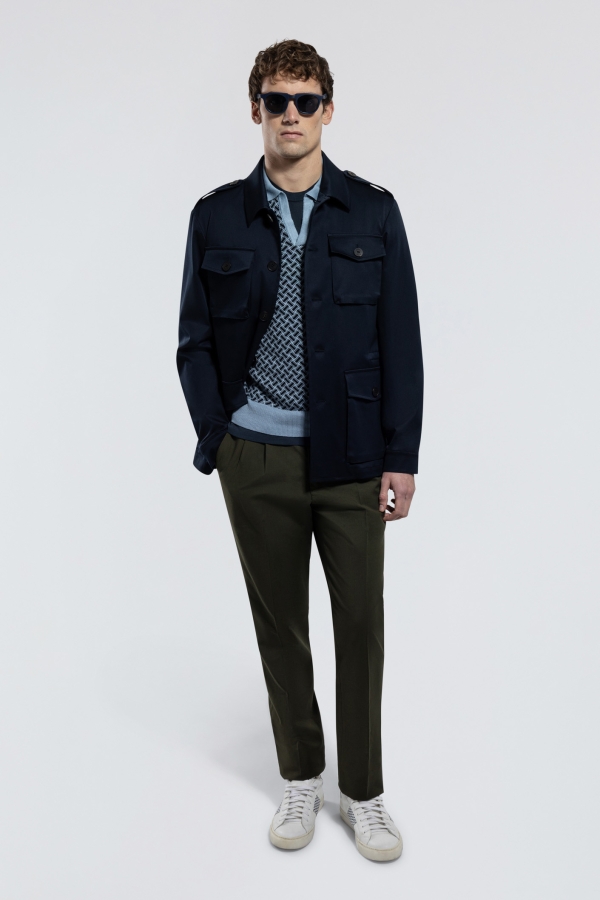 Field Jacket in Cotone