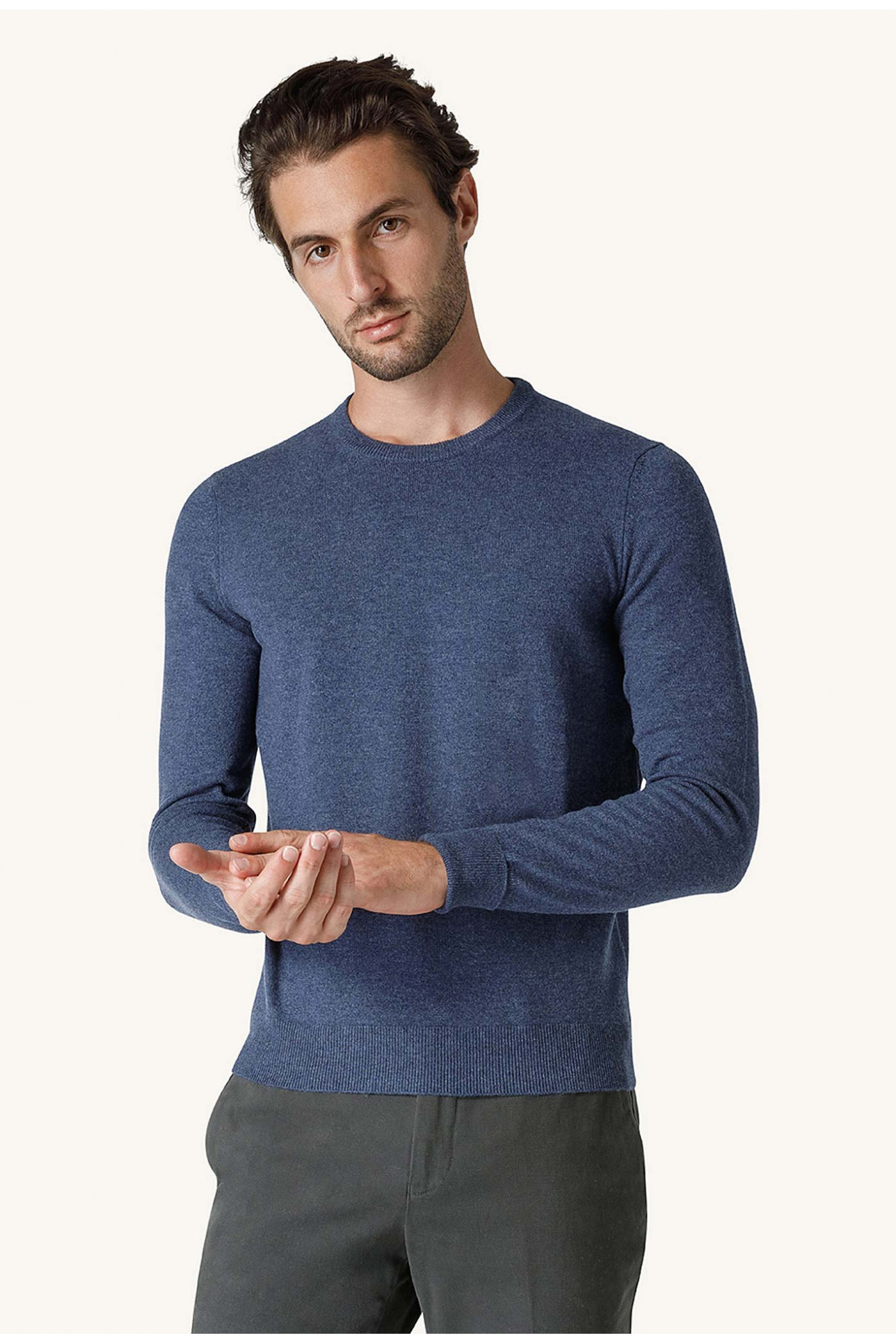 Maglia Girocollo in Cashmere