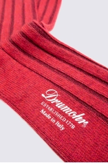 Ribbed Socks with Cashmere