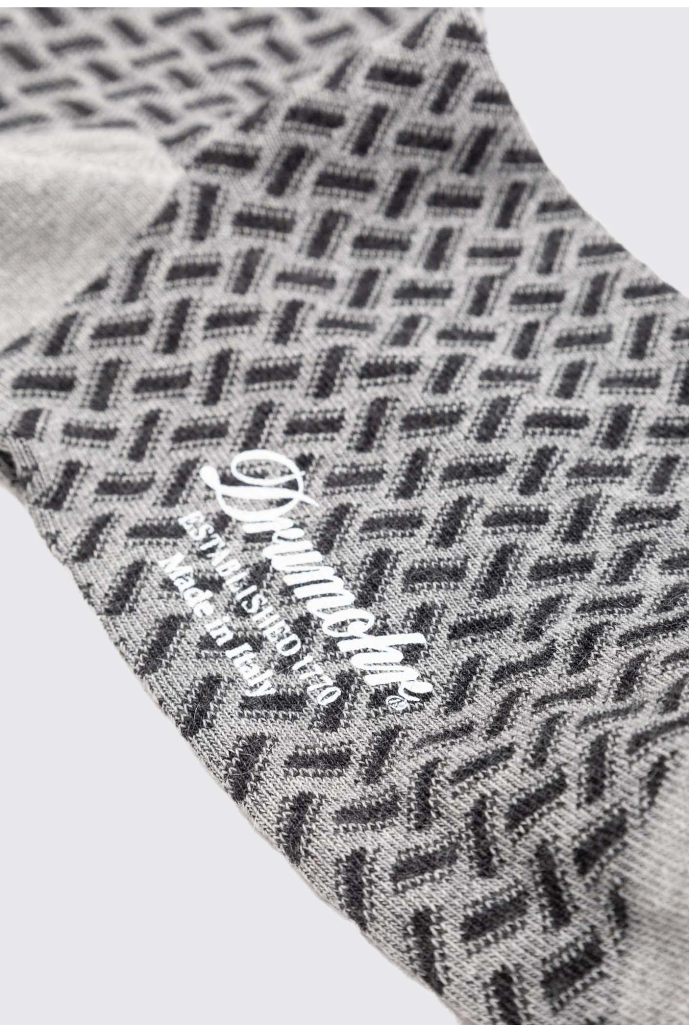 Short Sock Razor Blade pattern with Cashmere