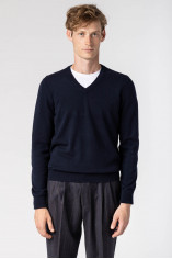 Maglia Scollo V in Cashmere