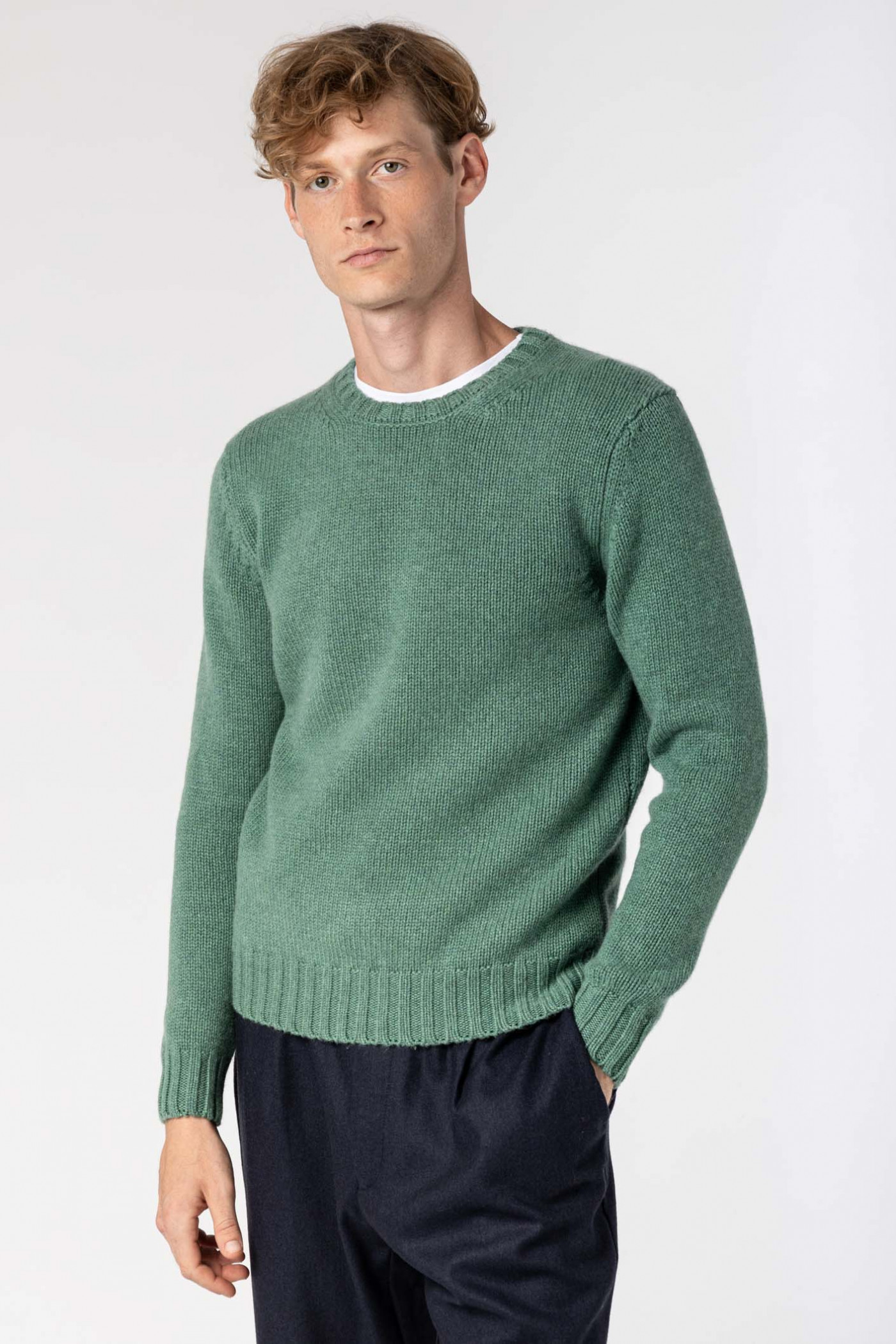 Maglia Girocollo in Cashmere