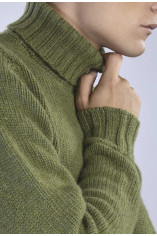 Wool Turtleneck Sweater