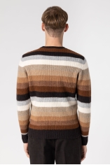 Maglia girocollo random stripes