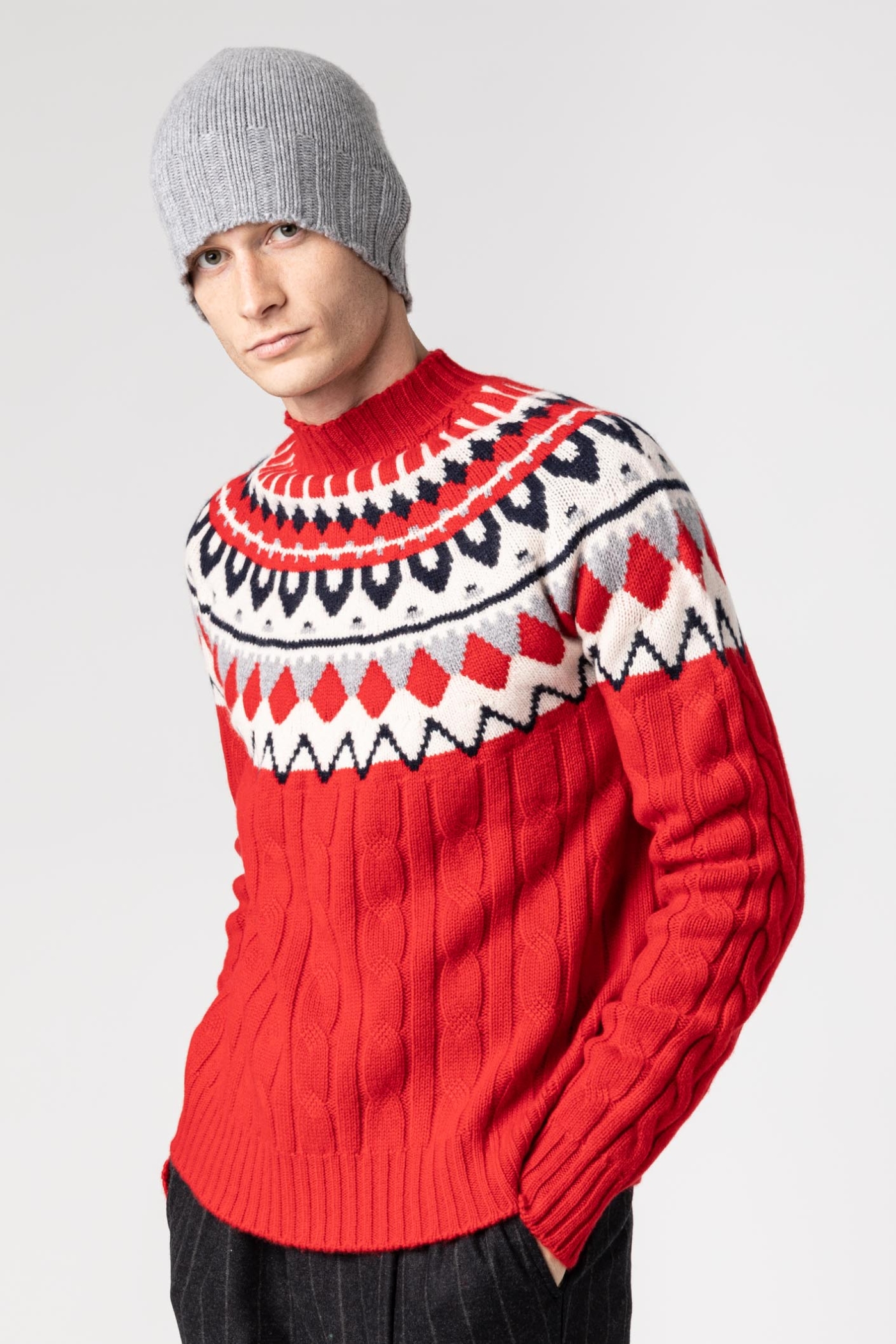 Cashmere Crew Neck Sweater