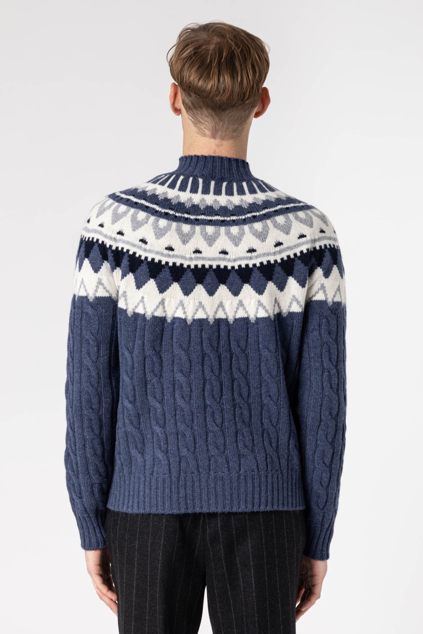 Cashmere turtleneck sweater