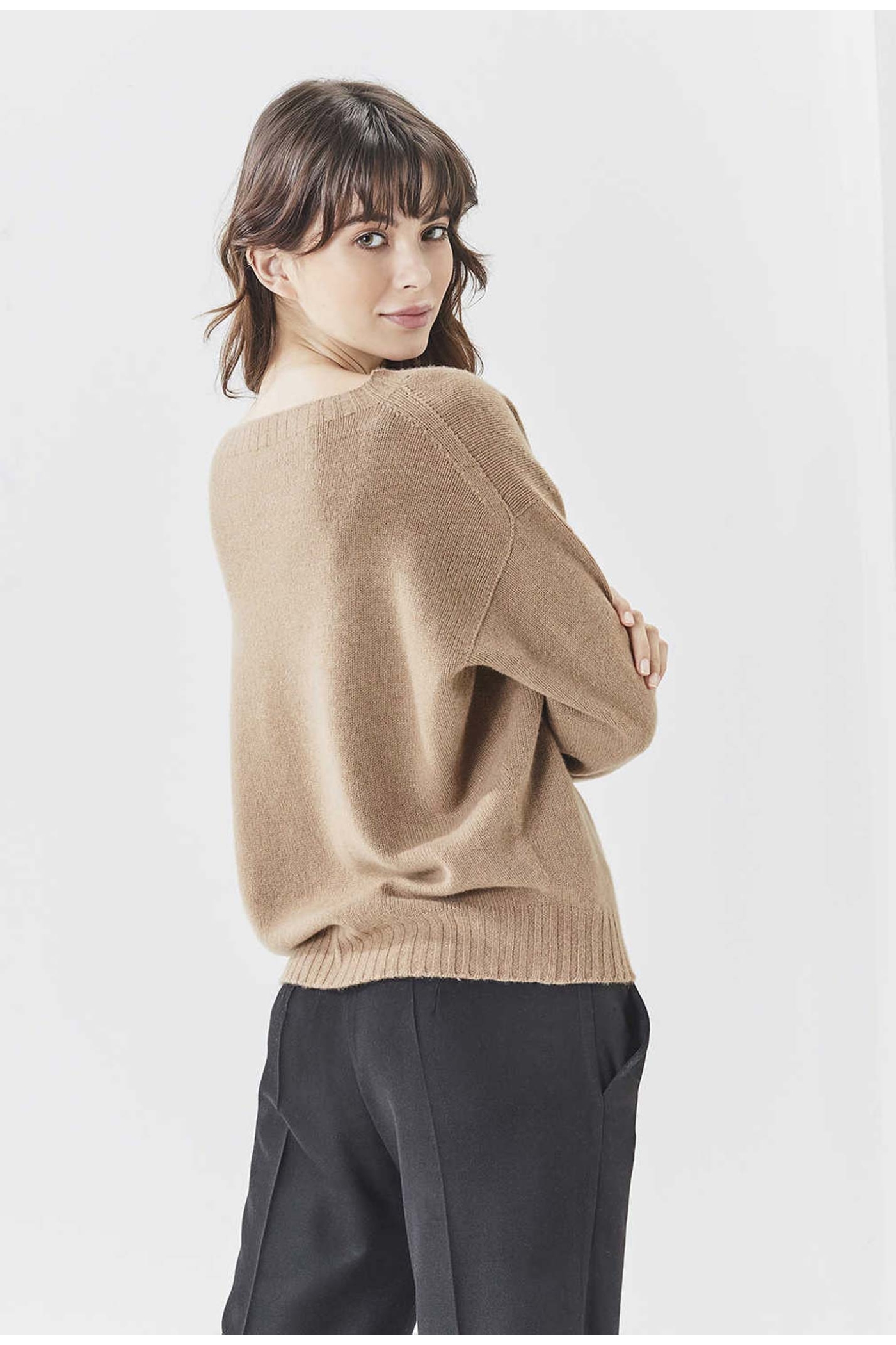 Cashmere Crew Neck Sweater