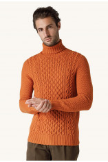 Cable Knit Wool Sweater