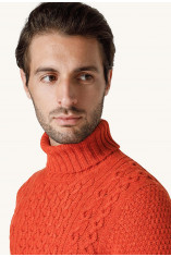 Cable Knit Wool Sweater