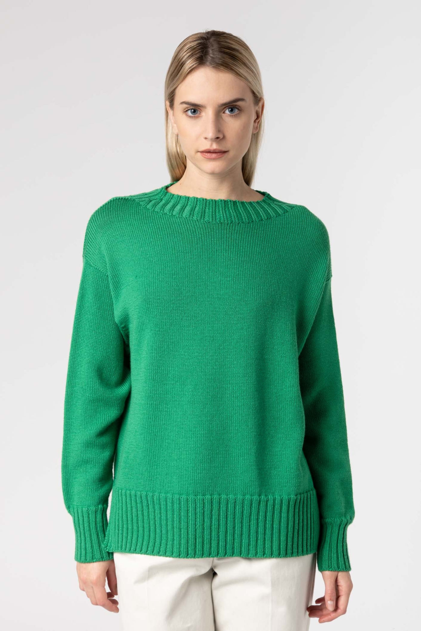 Wool Crew Neck Sweater