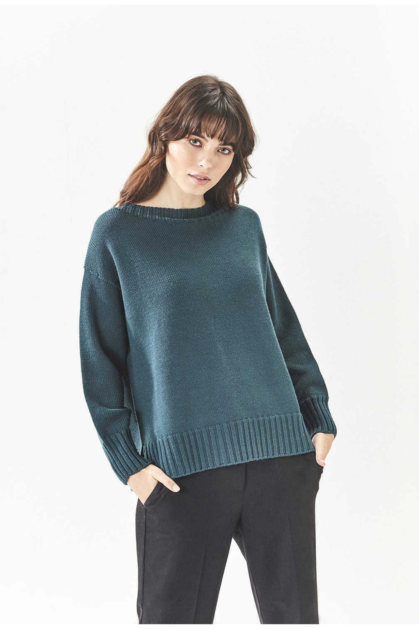 Wool Crew Neck Sweater