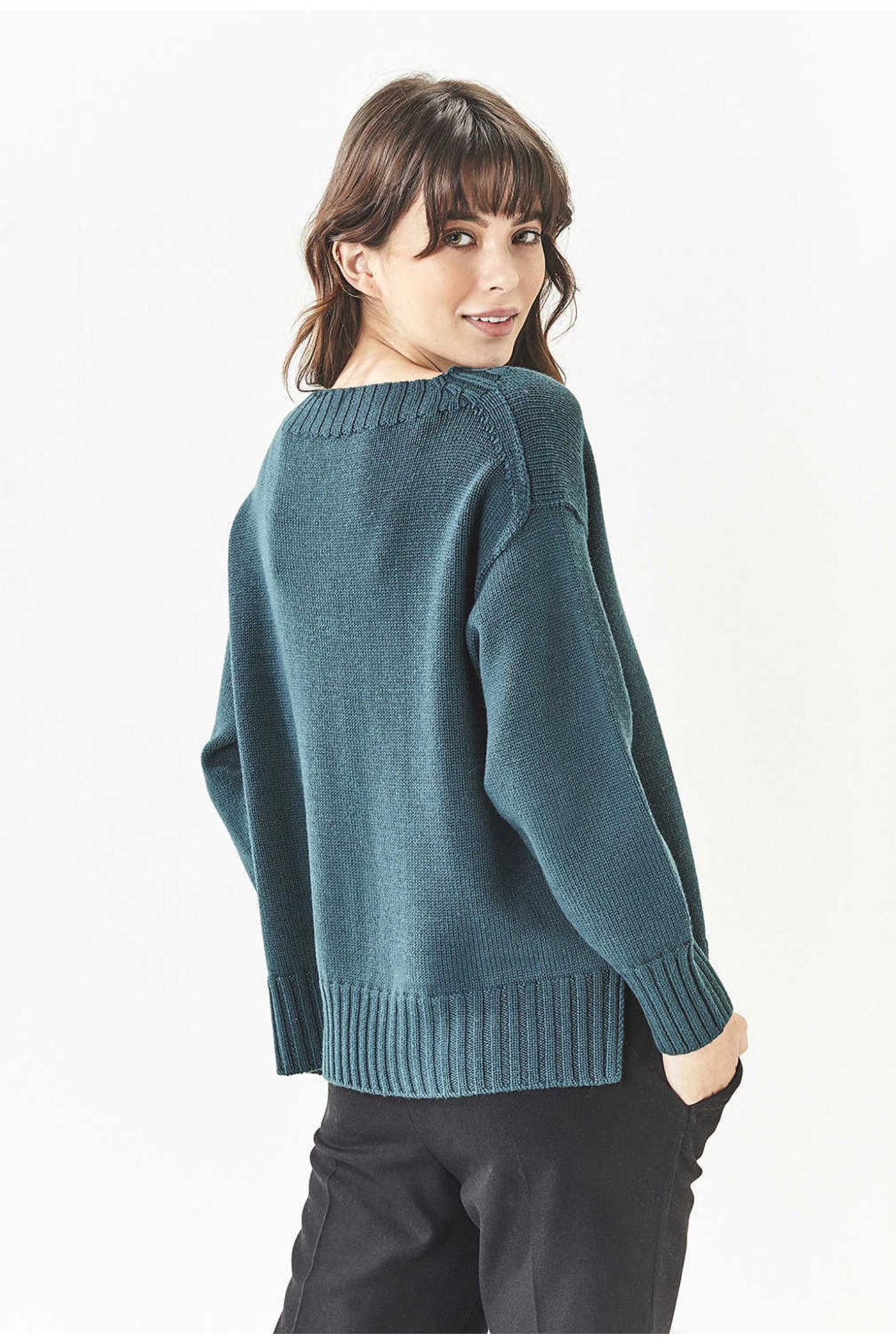 Wool Crew Neck Sweater