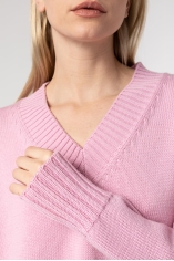 Wool V-Neck Sweater