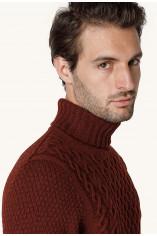 Cable Knit Wool Sweater