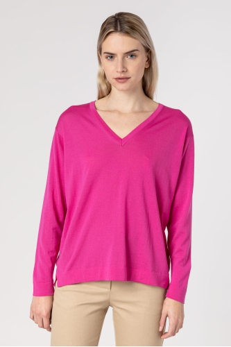 Extrafine Wool V-Neck Sweater