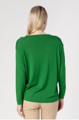 Extrafine Wool V-Neck Sweater