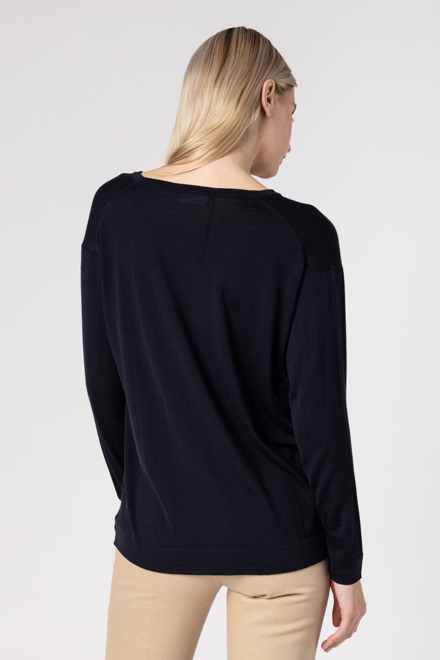 Extrafine Wool V-Neck Sweater