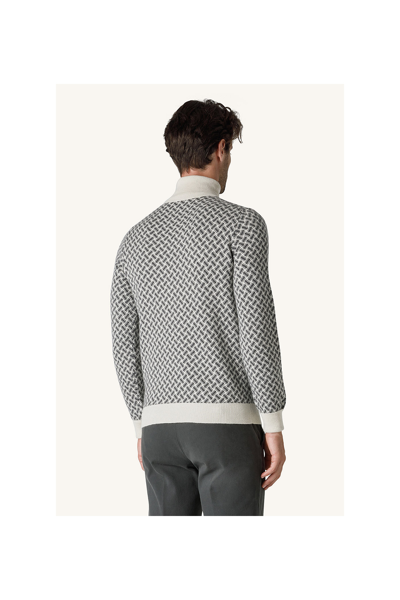 Maglia Dolcevita Razor Blade in Cashmere