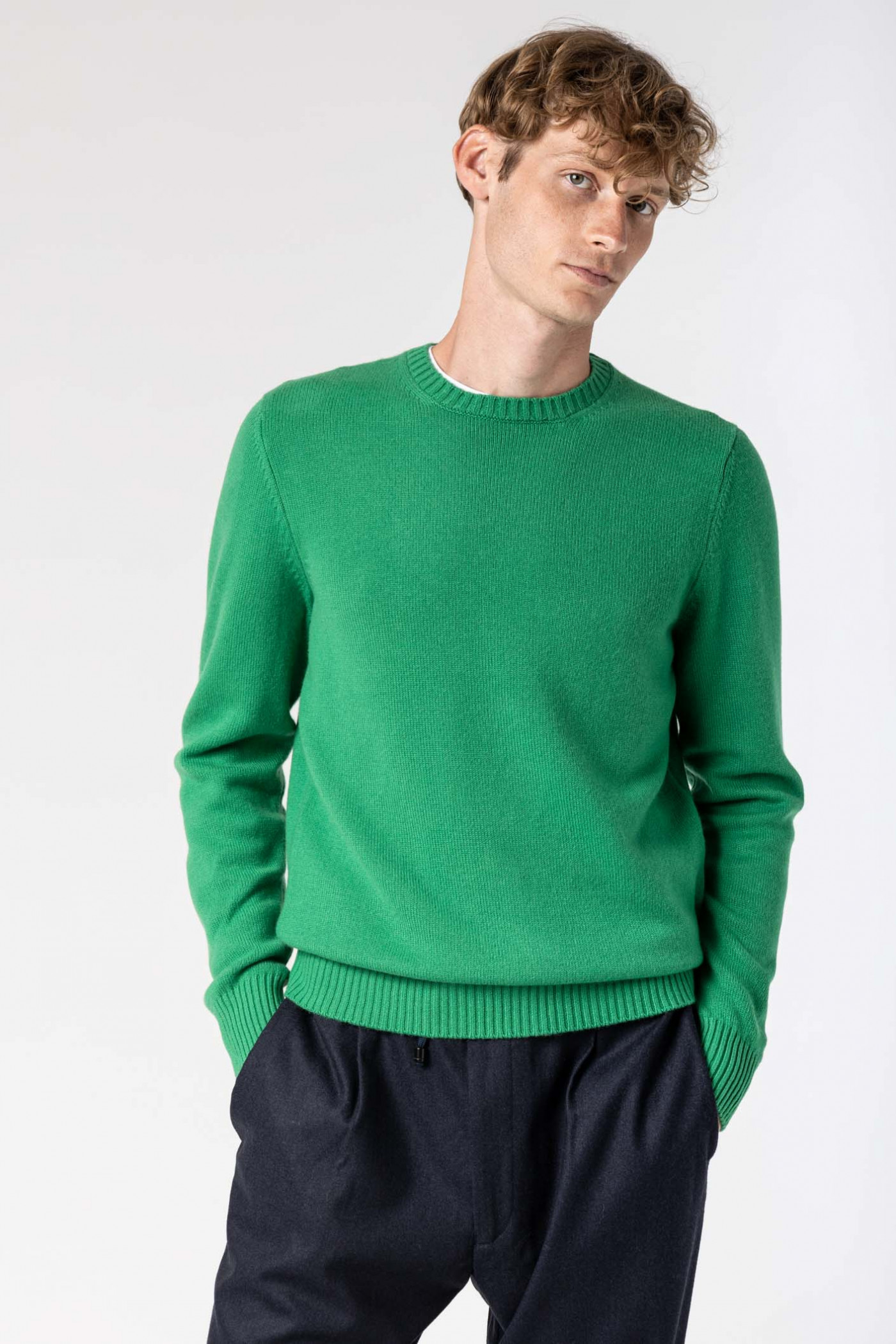 Maglia Girocollo in Cashmere