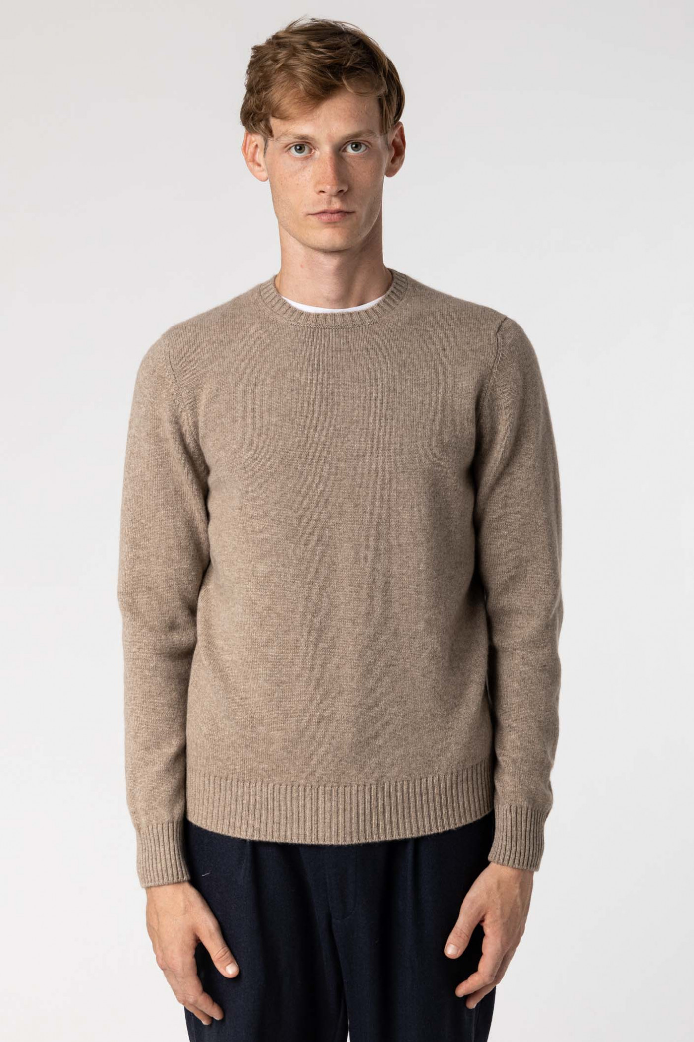 Maglia Girocollo in Cashmere