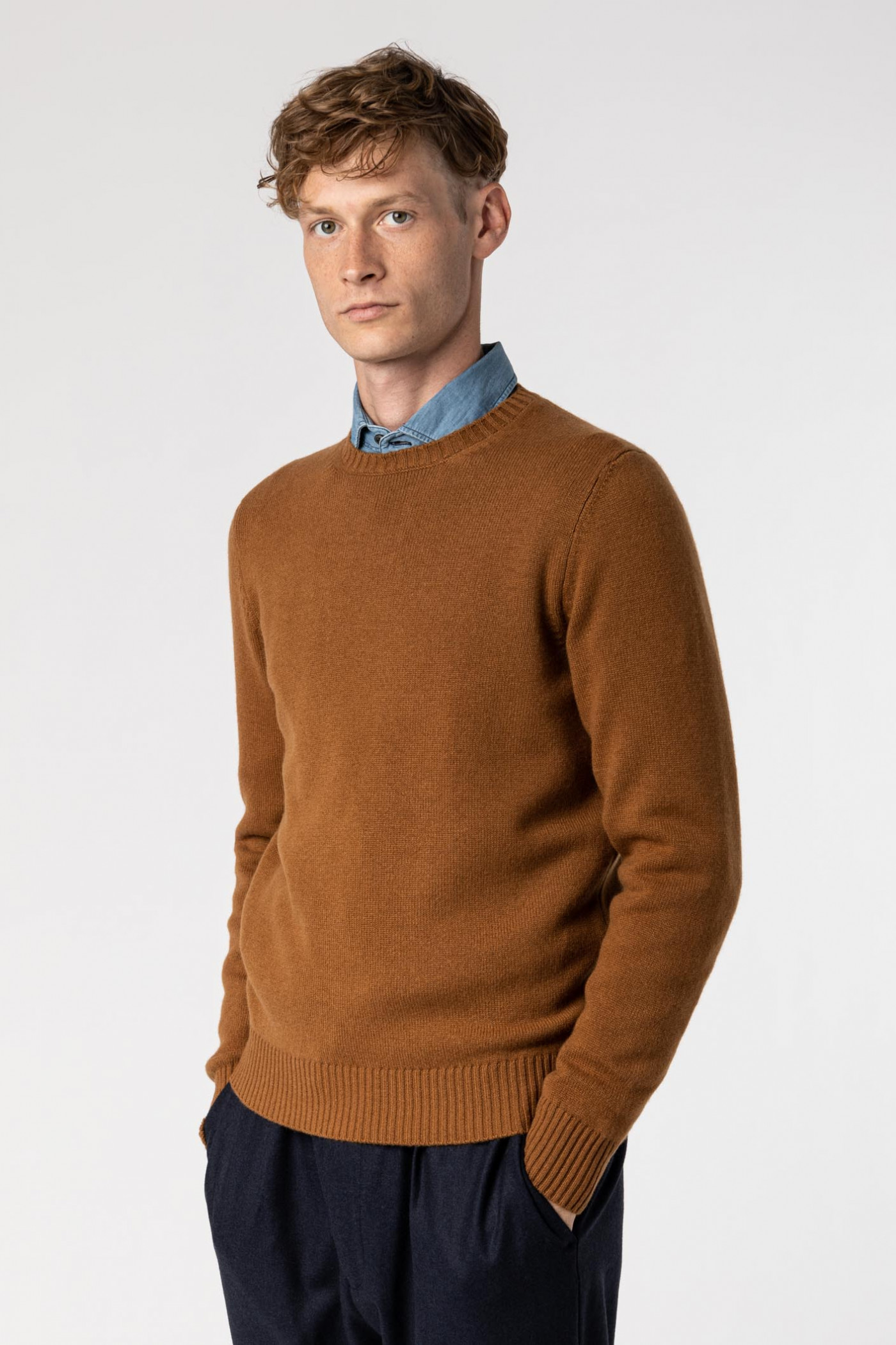 Cashmere Crew Neck Sweater