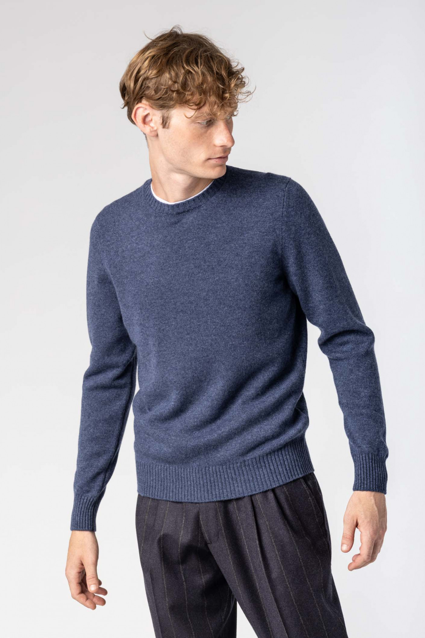 Maglia Girocollo in Cashmere