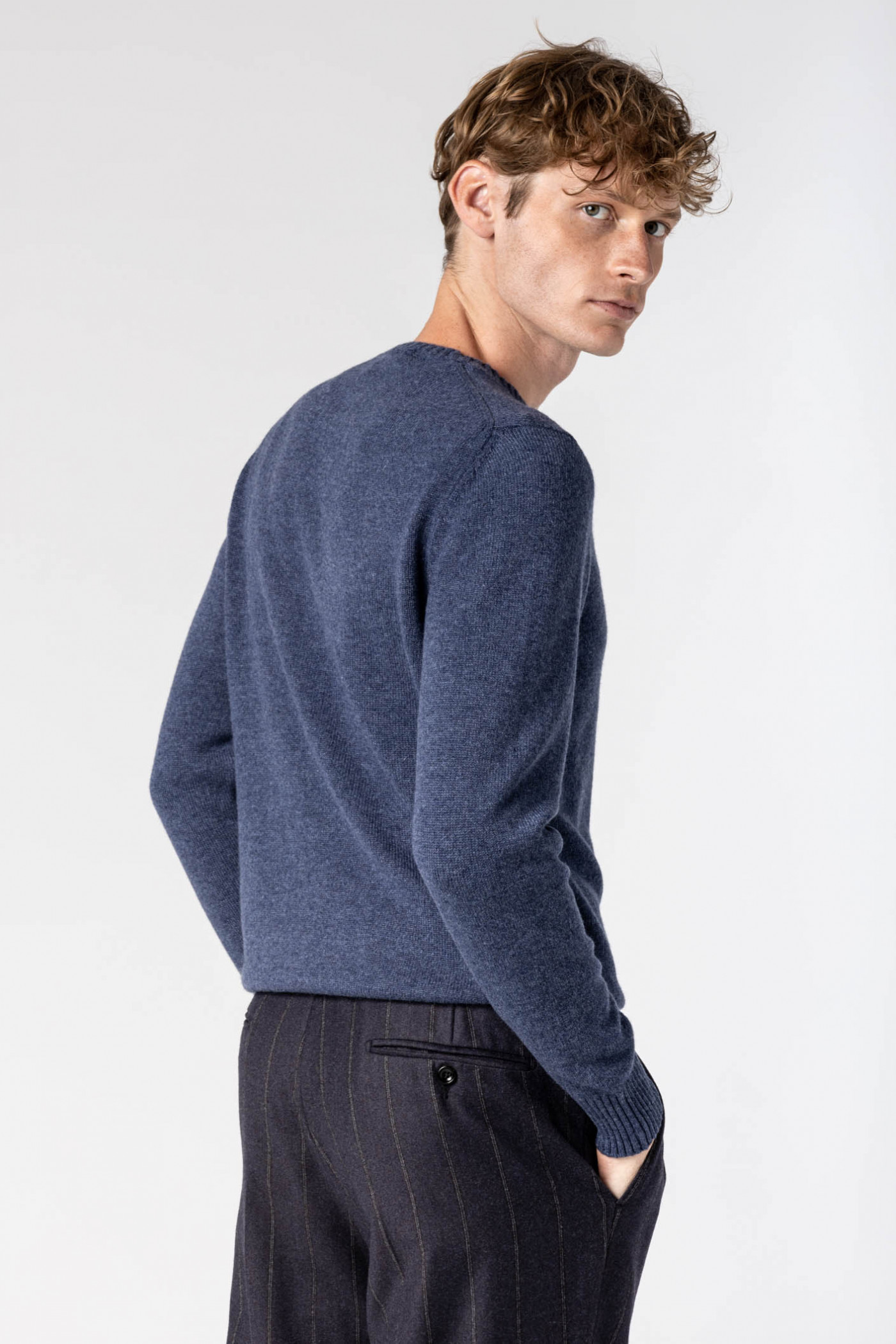 Maglia Girocollo in Cashmere