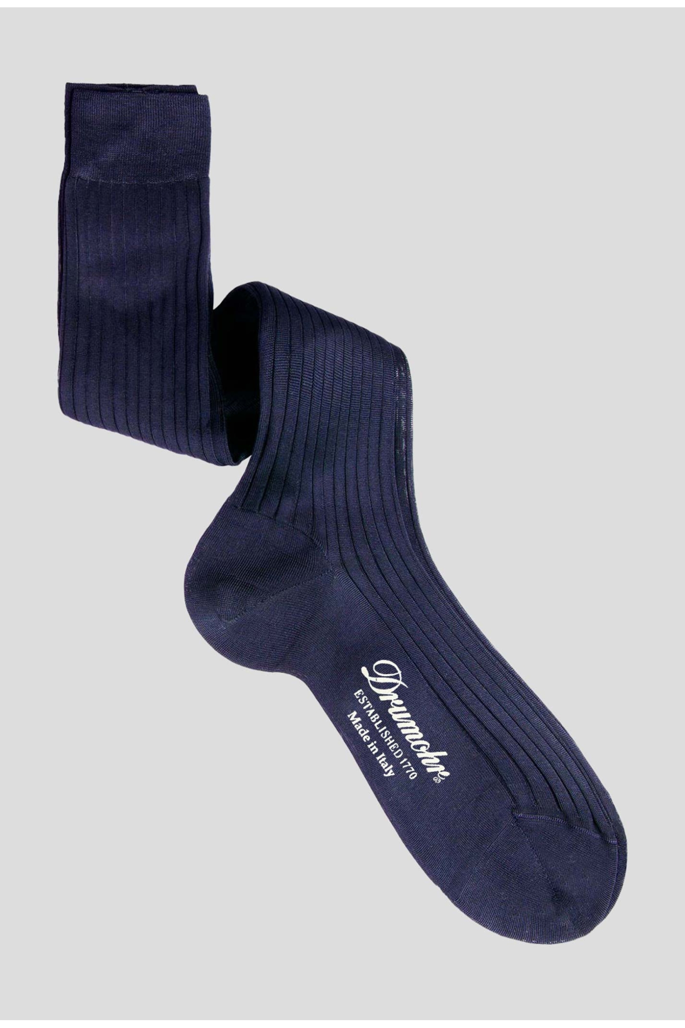 Ribbed Cotton Socks