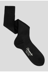 Plain knee high socks - 100% Filo di Scozia cotton