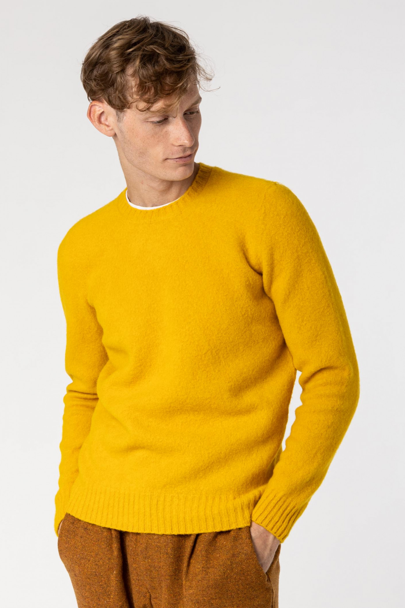 Wool Crew Neck Sweater