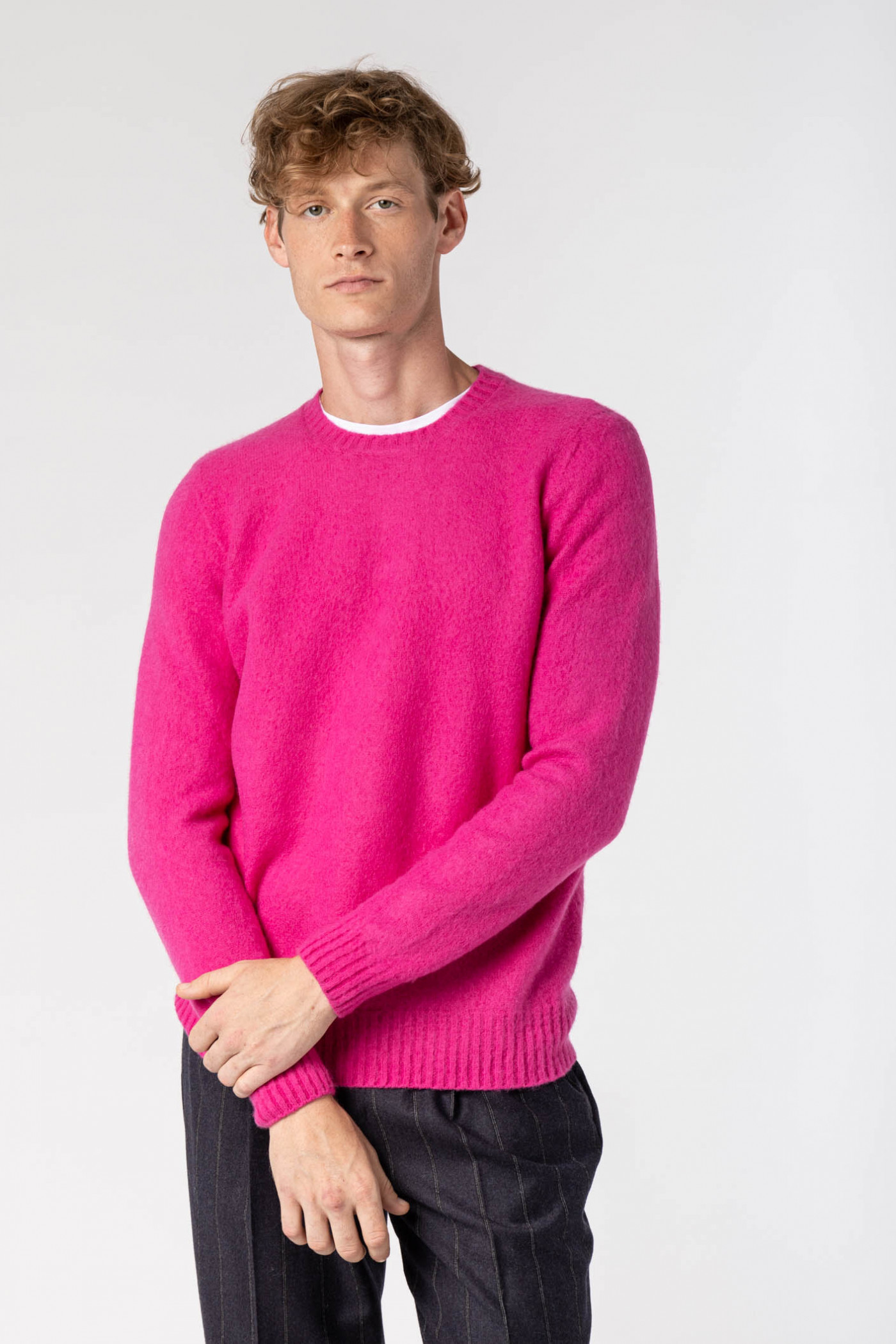 Wool Crew Neck Sweater