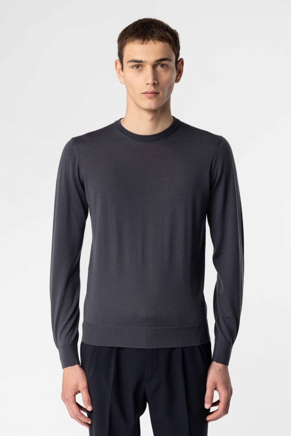 Wool Crew Neck Sweater