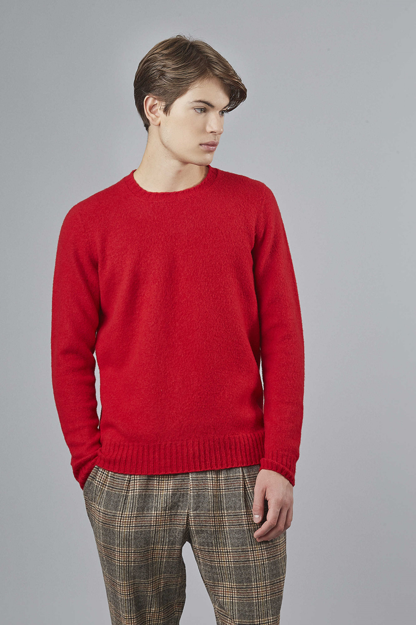 Wool Crew Neck Sweater