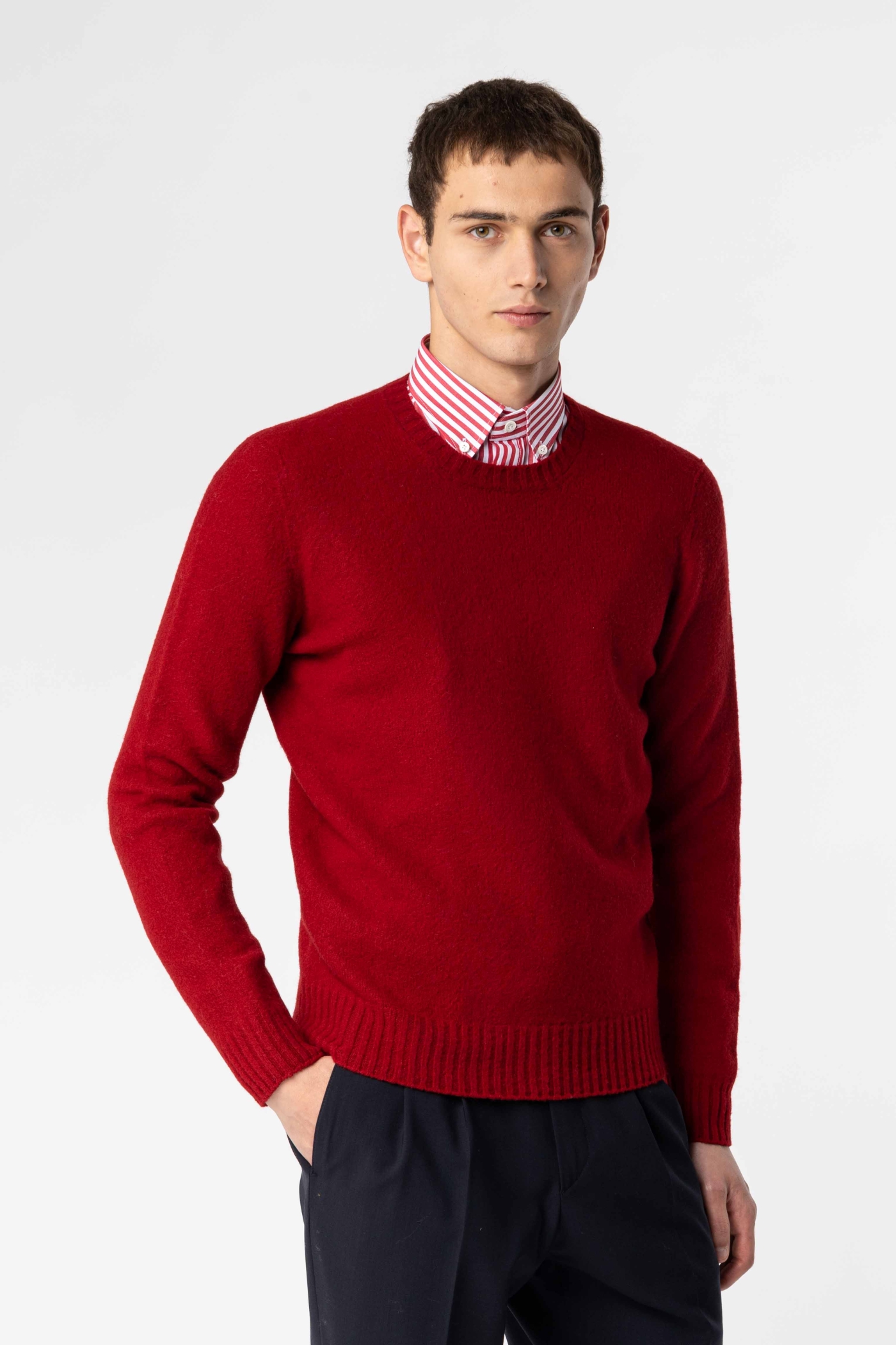 Wool Crew Neck Sweater