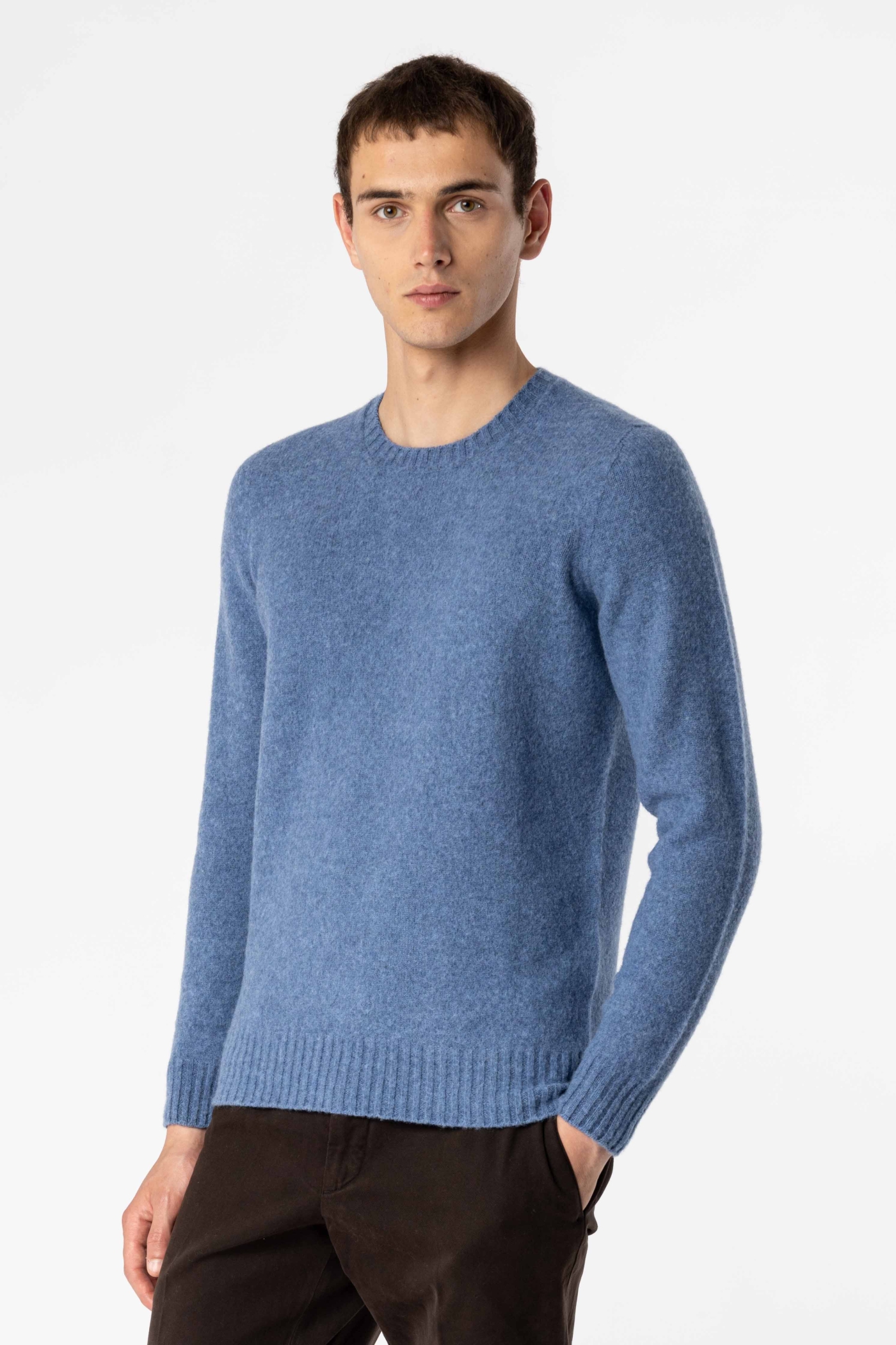 Wool Crew Neck Sweater