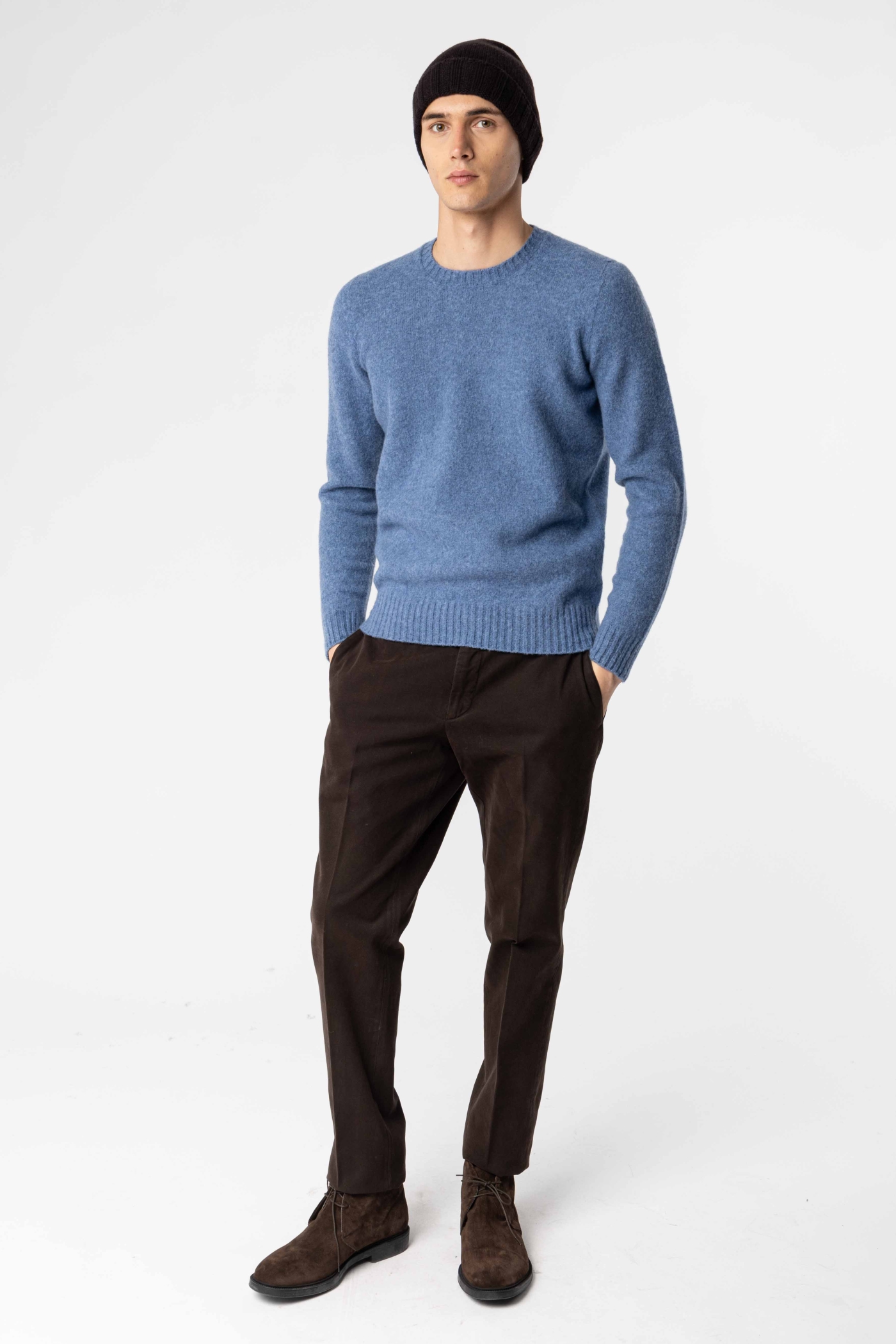 Wool Crew Neck Sweater