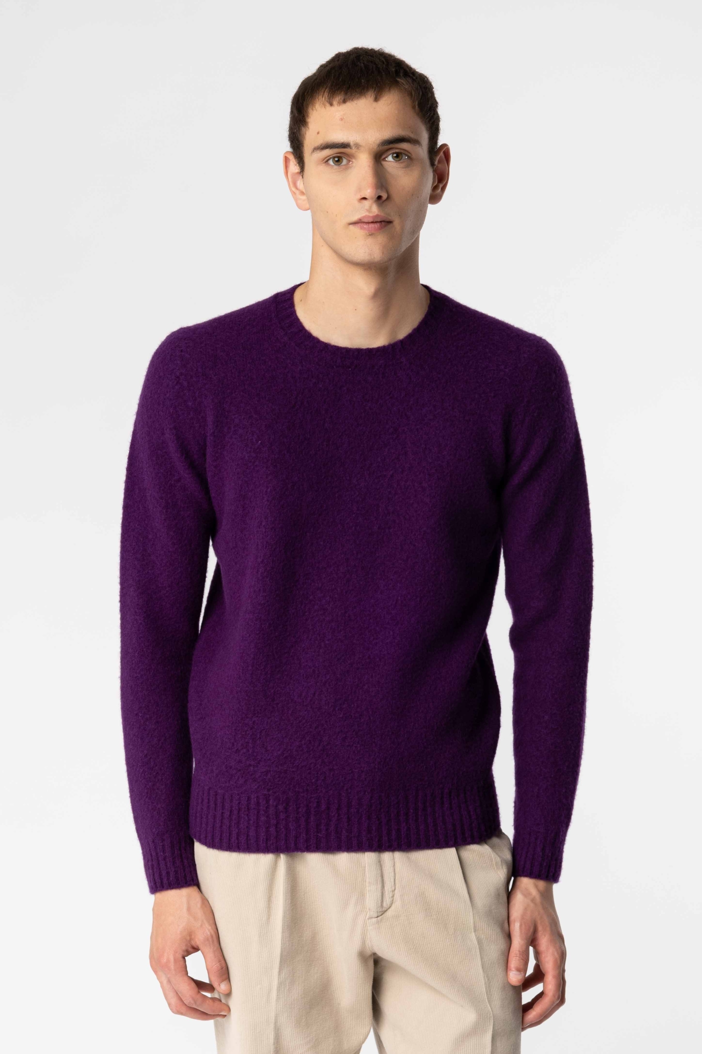 Wool Crew Neck Sweater