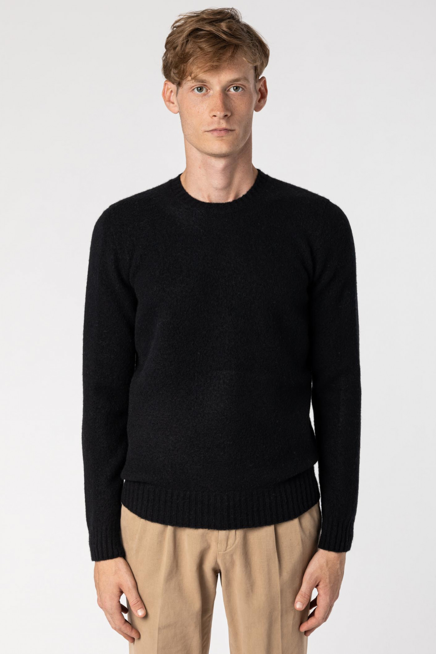 Wool Crew Neck Sweater